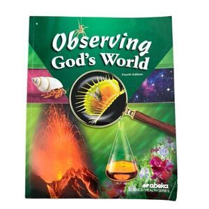 Brand New Abeka Grade 6 6th Grade Observing God's World Student Textbook